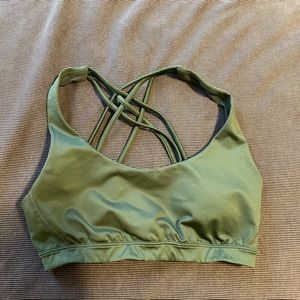 Forest Green Victoria’s Secret Sports Bra